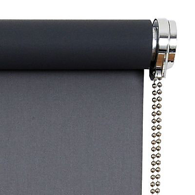 Store enrouleur occultant Madeco l.100 x H.250cm gris perle