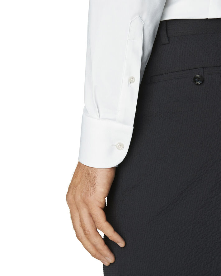 ETON White Four-Way Stretch Shirt - Contemporary Fit Hvid