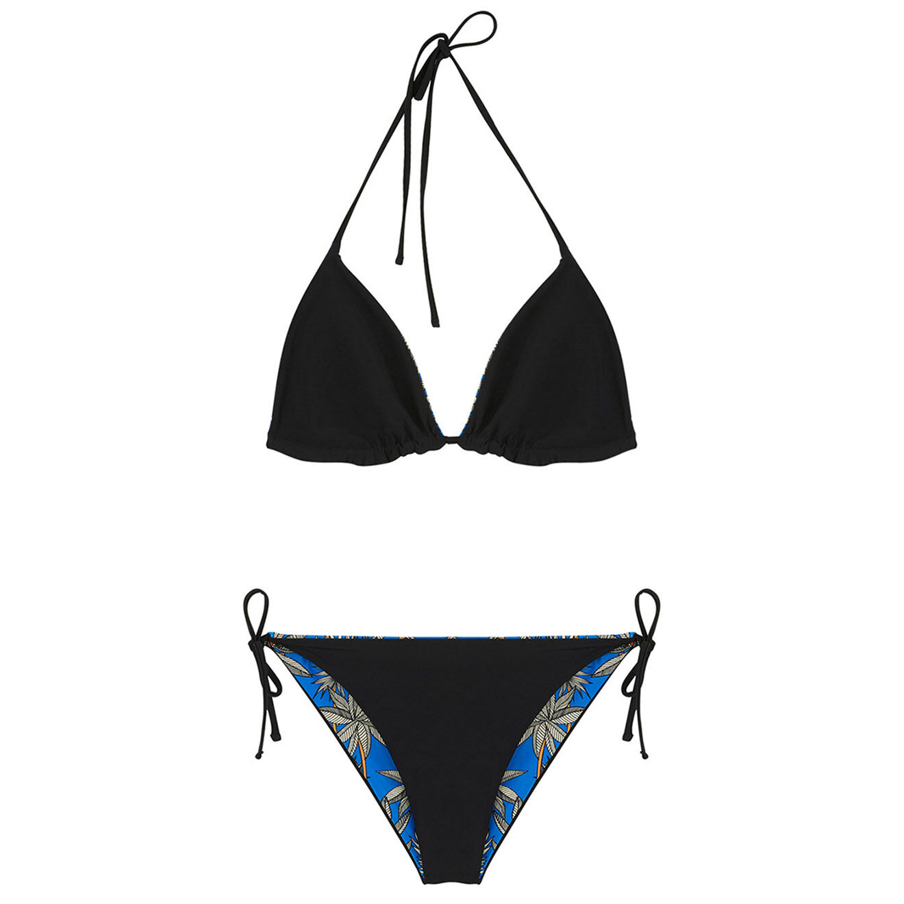 Wild Maillot de bain 2 pièces Noa bleu/noir