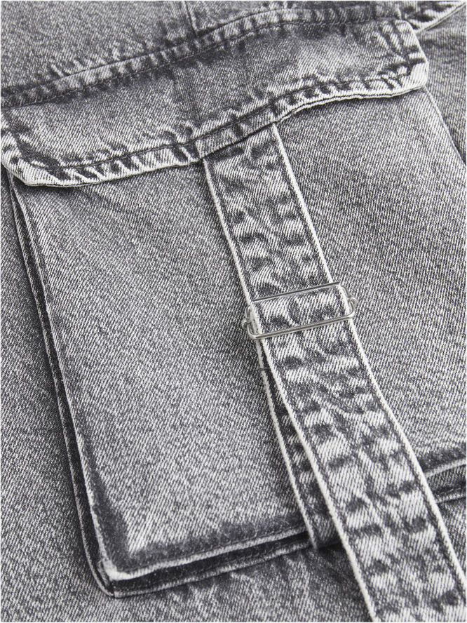 JJXX JXTOKYO WIDE CARGO MW JEANS DNM Grey denim