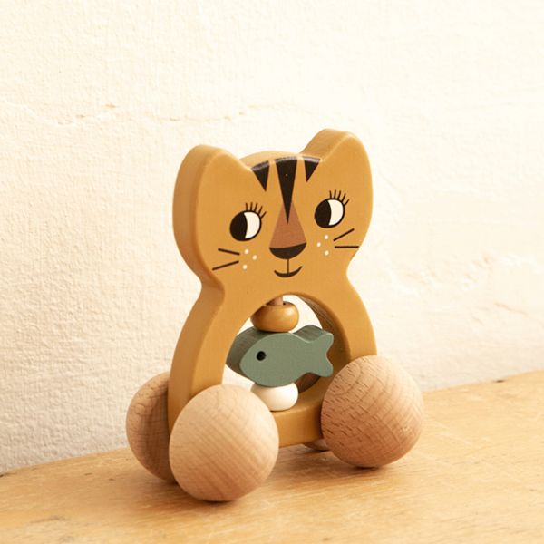 Roommate Tiger Houten Rammelaar