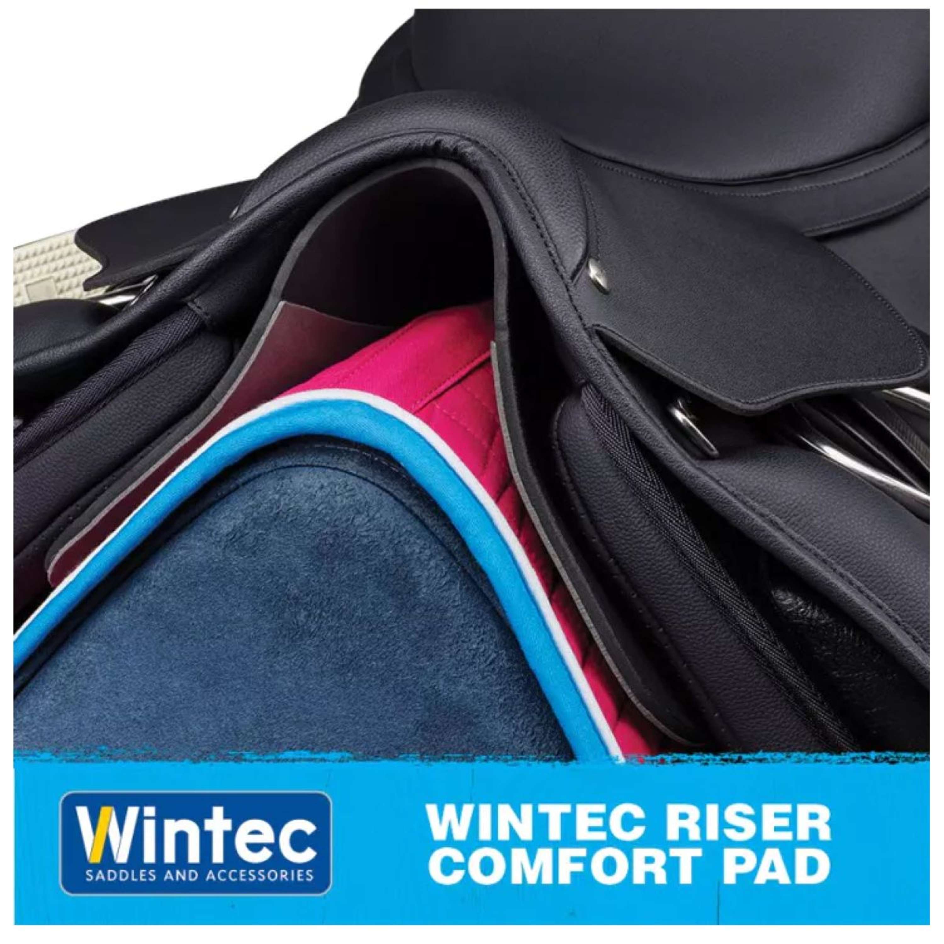 Wintec Zadelonderlegger Comfort Pad Dressage Zwart