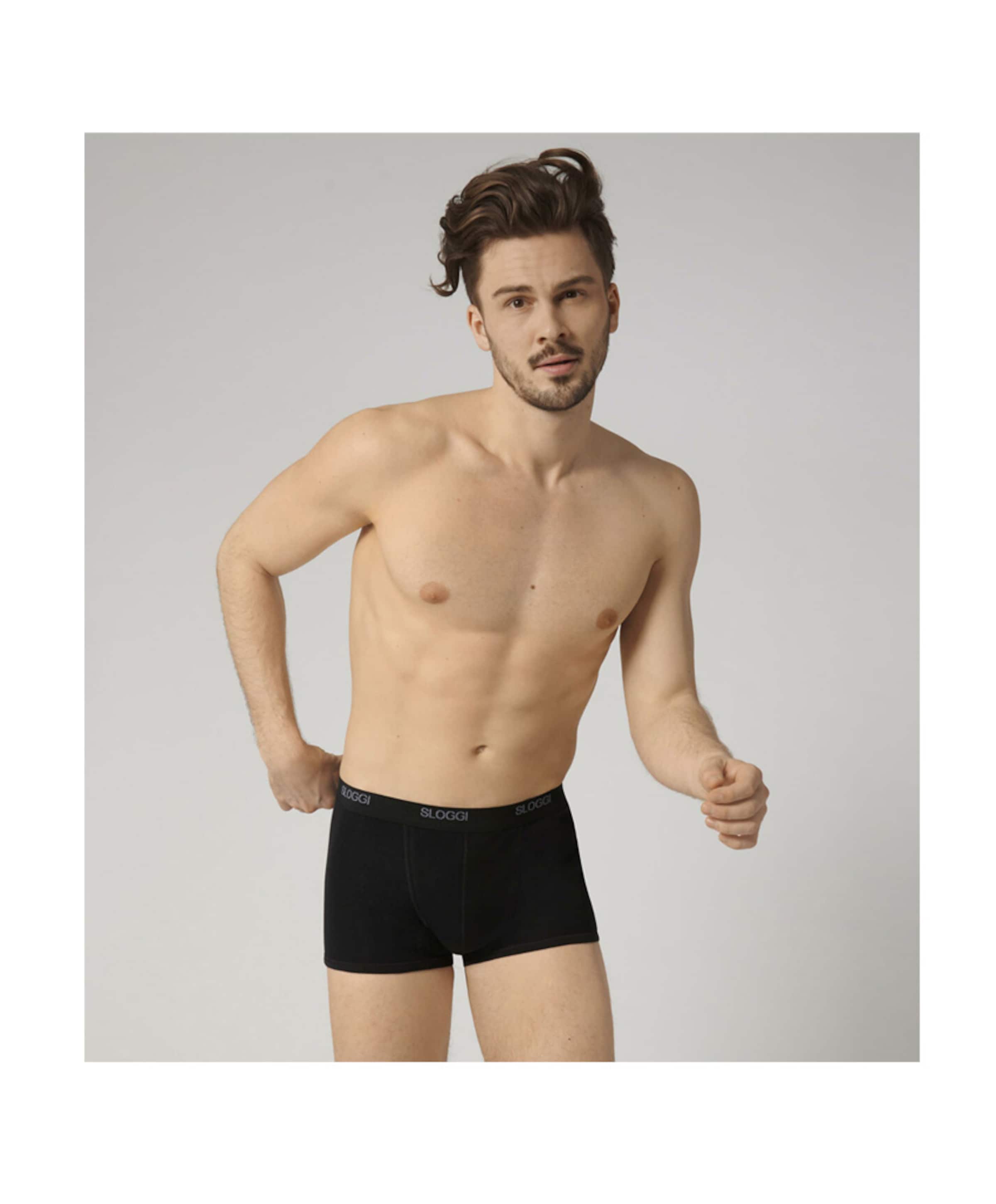 Sloggi Heren boxershort zwart