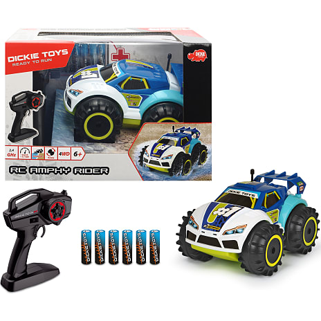 Fjernstyret racerbil Amphy Rider - 20 cm