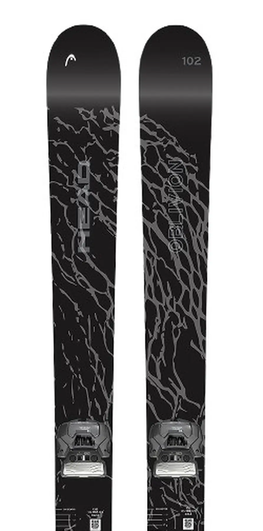 Head Oblivion 102 + Attack Lyt 11 GW Twintip Ski | SkatePro
