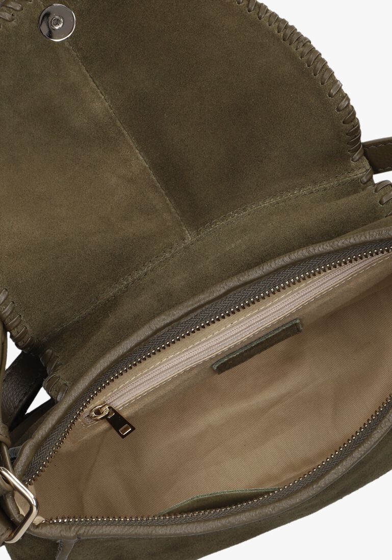 khaki núnoo schoudertas maria stitch