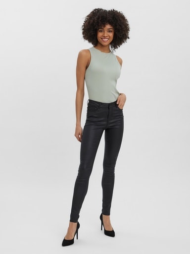 Vero Moda Stretch-Hose »VMSEVEN COATED«