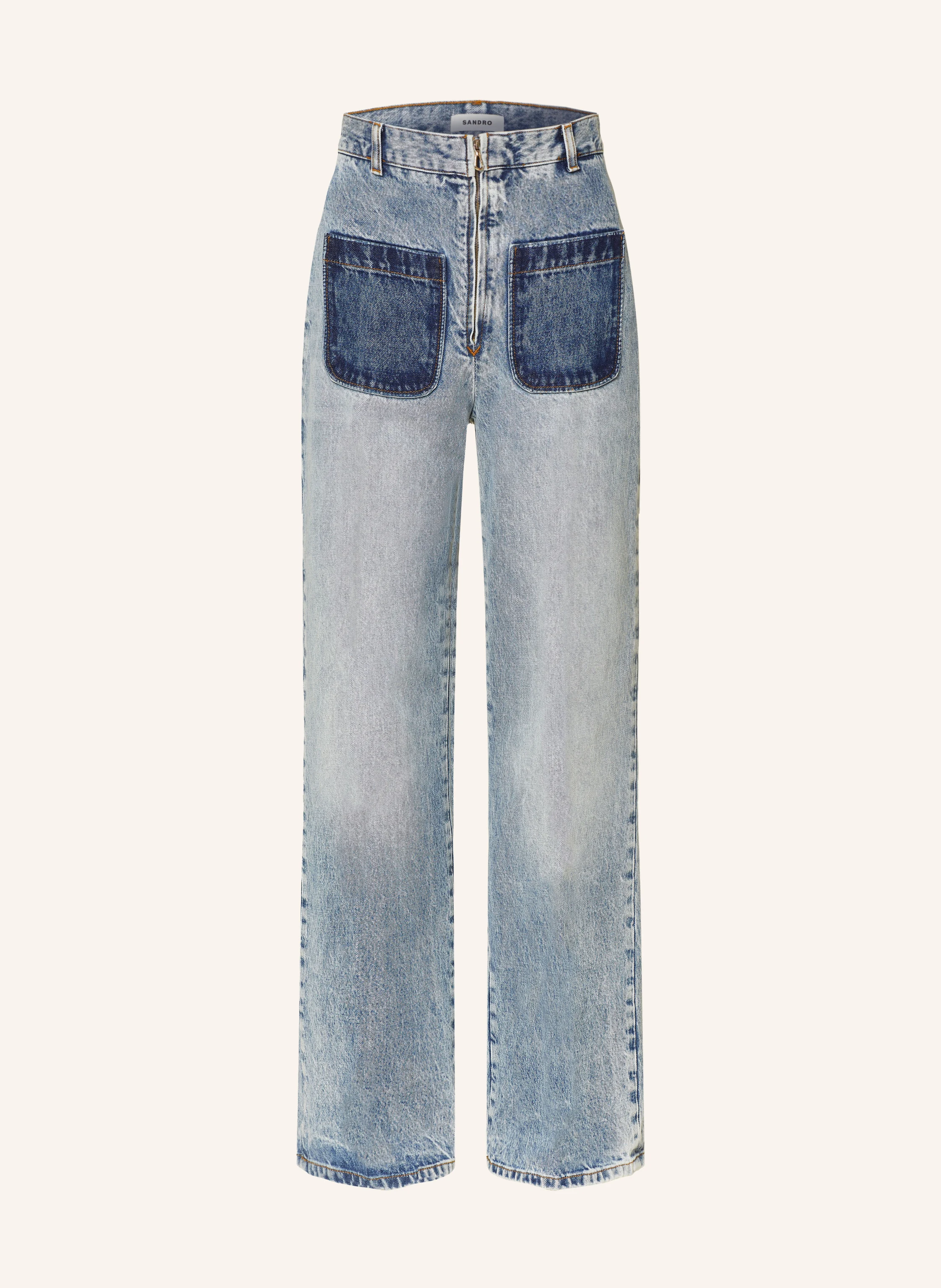 SANDRO Straight Jeans