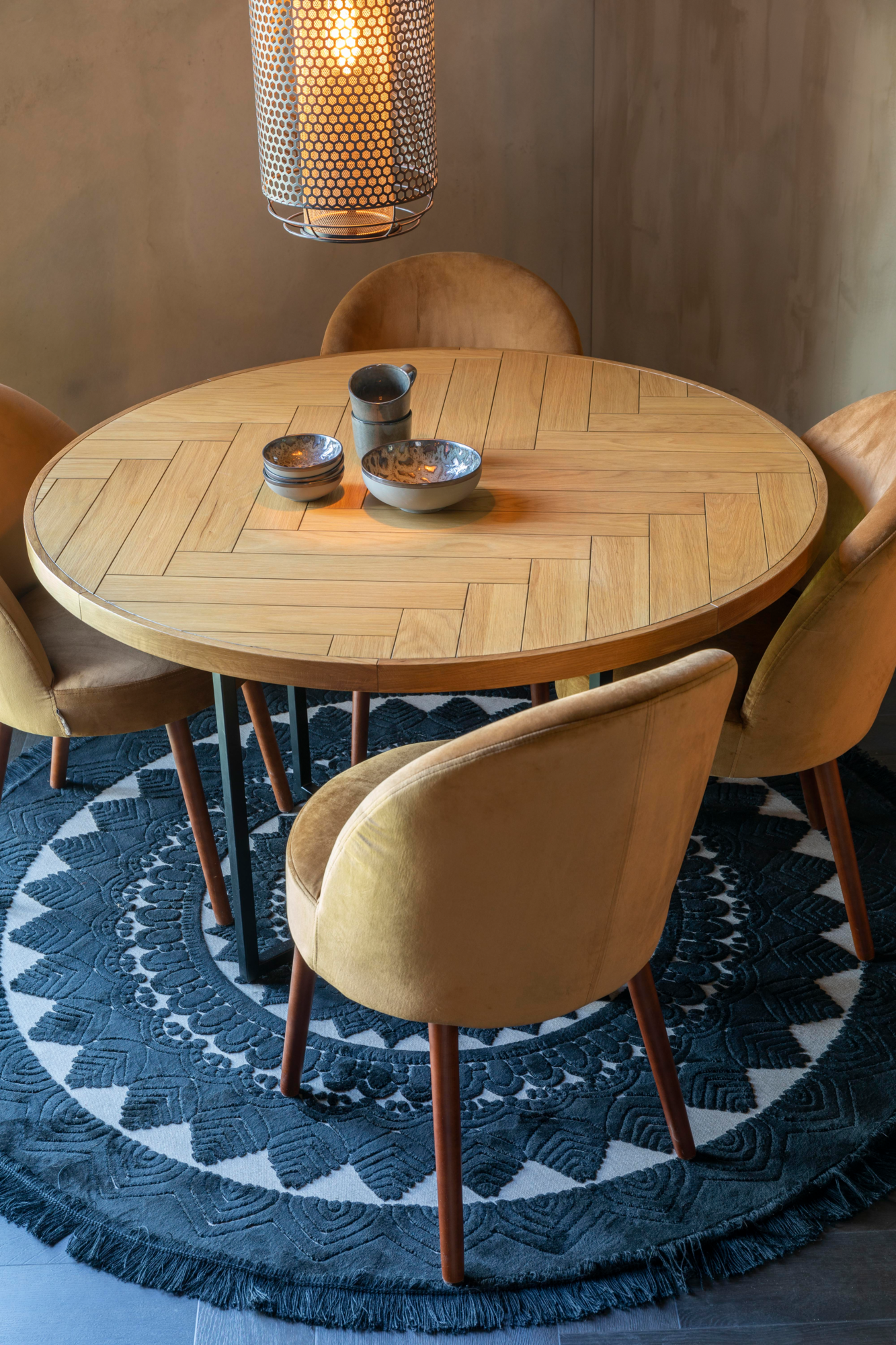 Dutchbone eettafel Class 120' Dutchbone Class Tafel 120' Naturel