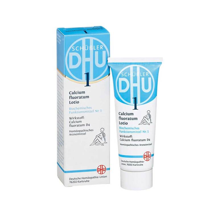 DHU Schüßler-Salz Nr. 1 Calcium fluoratum Lotio D4, 20 ml