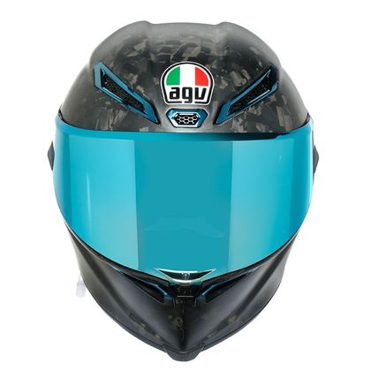 Casque AGV PISTA GP RR - FUTURO CARBONIO FORGIATO - Noir / Bleu