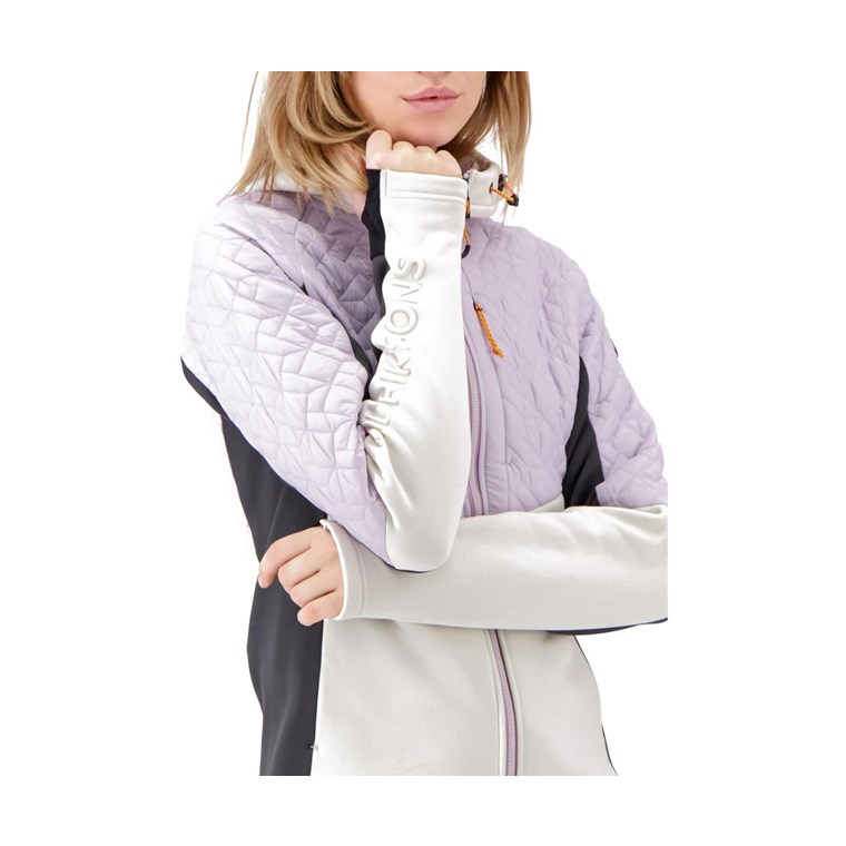 Didriksons Lyra FZ Jacket Women Misty Lilac