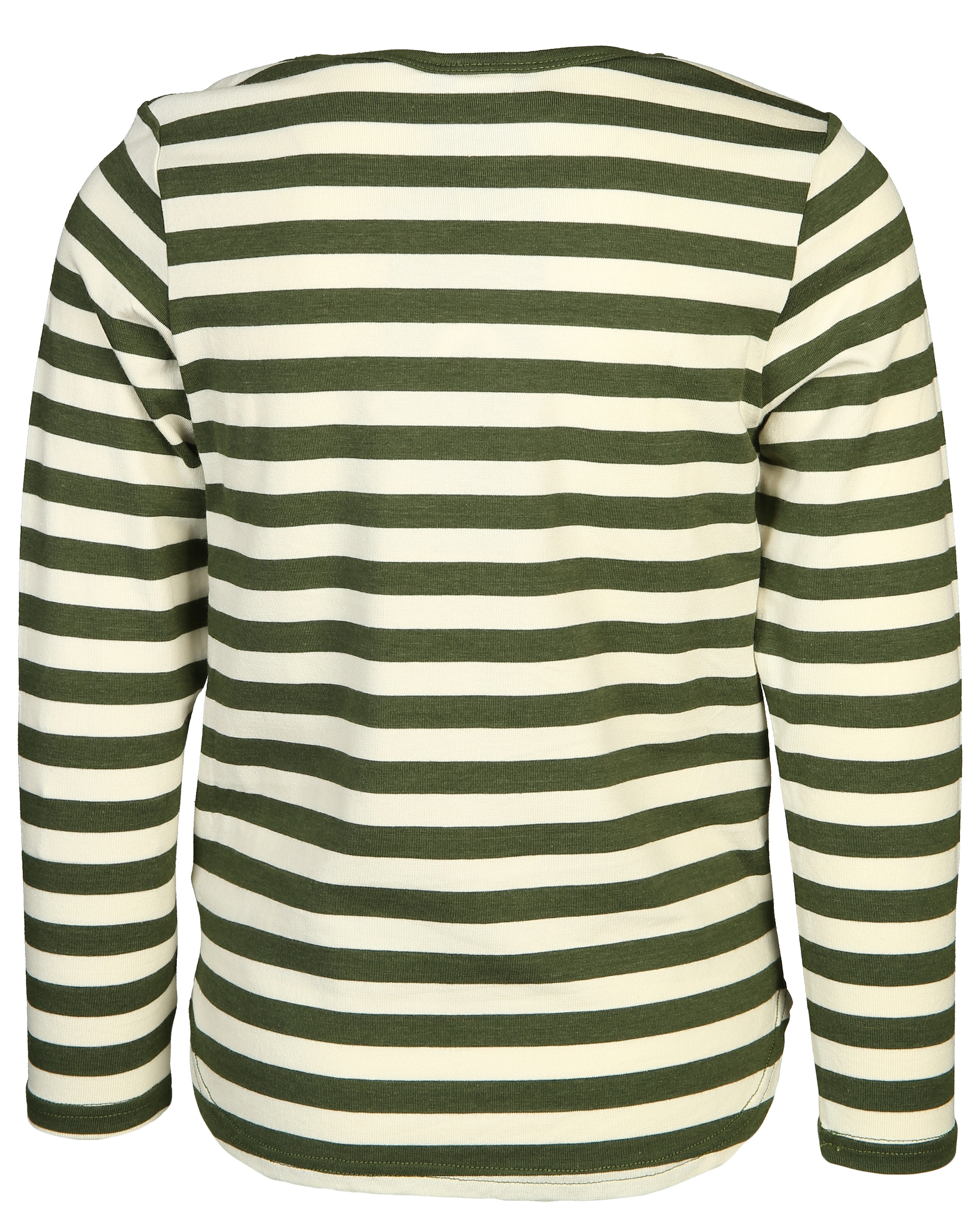 Langarmshirt MERISILLI gestreift in bronze green