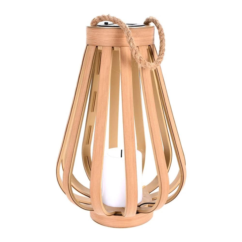 LANTERNE SOLAIRE LED H.34CM