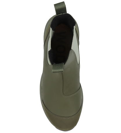 Woden Gummistiefel - Siri Waterproff - Dark Olive/Alfalfa