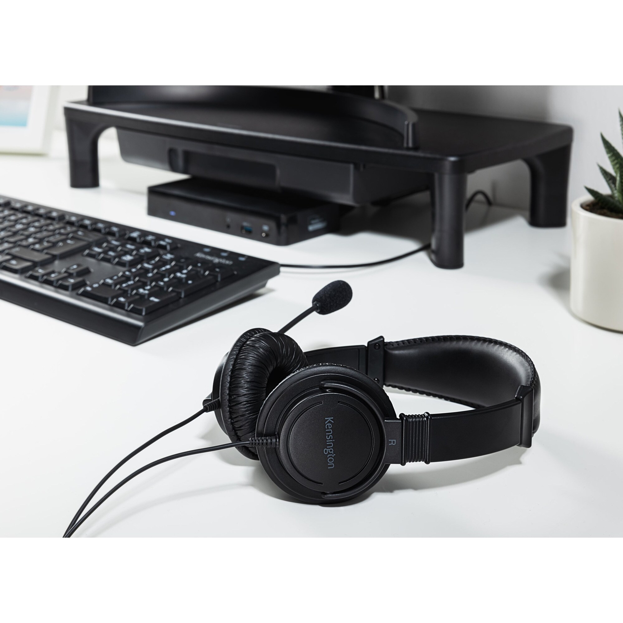 Kensington Headset USB HiFi-Kopfhörer mit Mikrofon