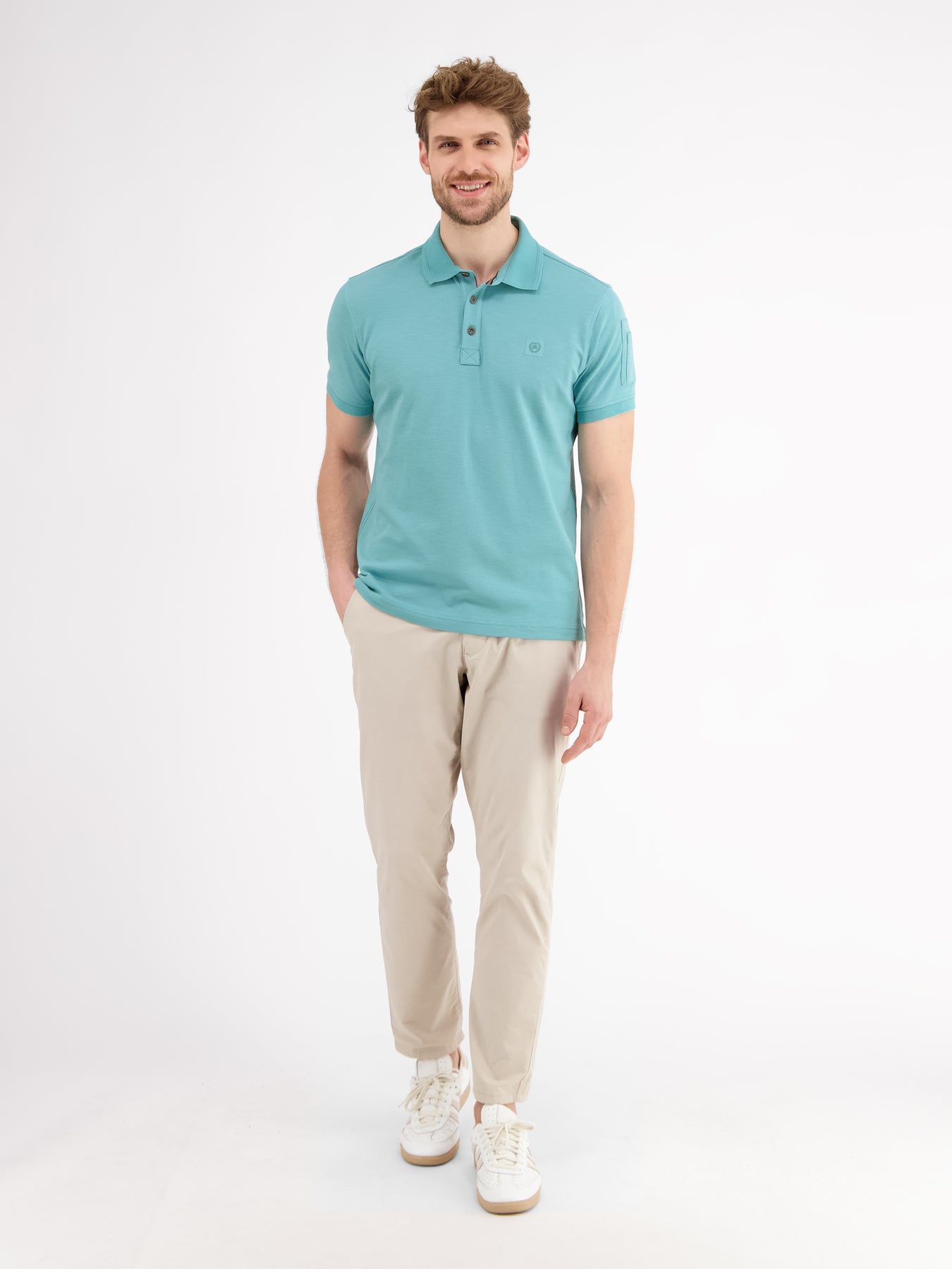 Piqué-Poloshirt für Herren