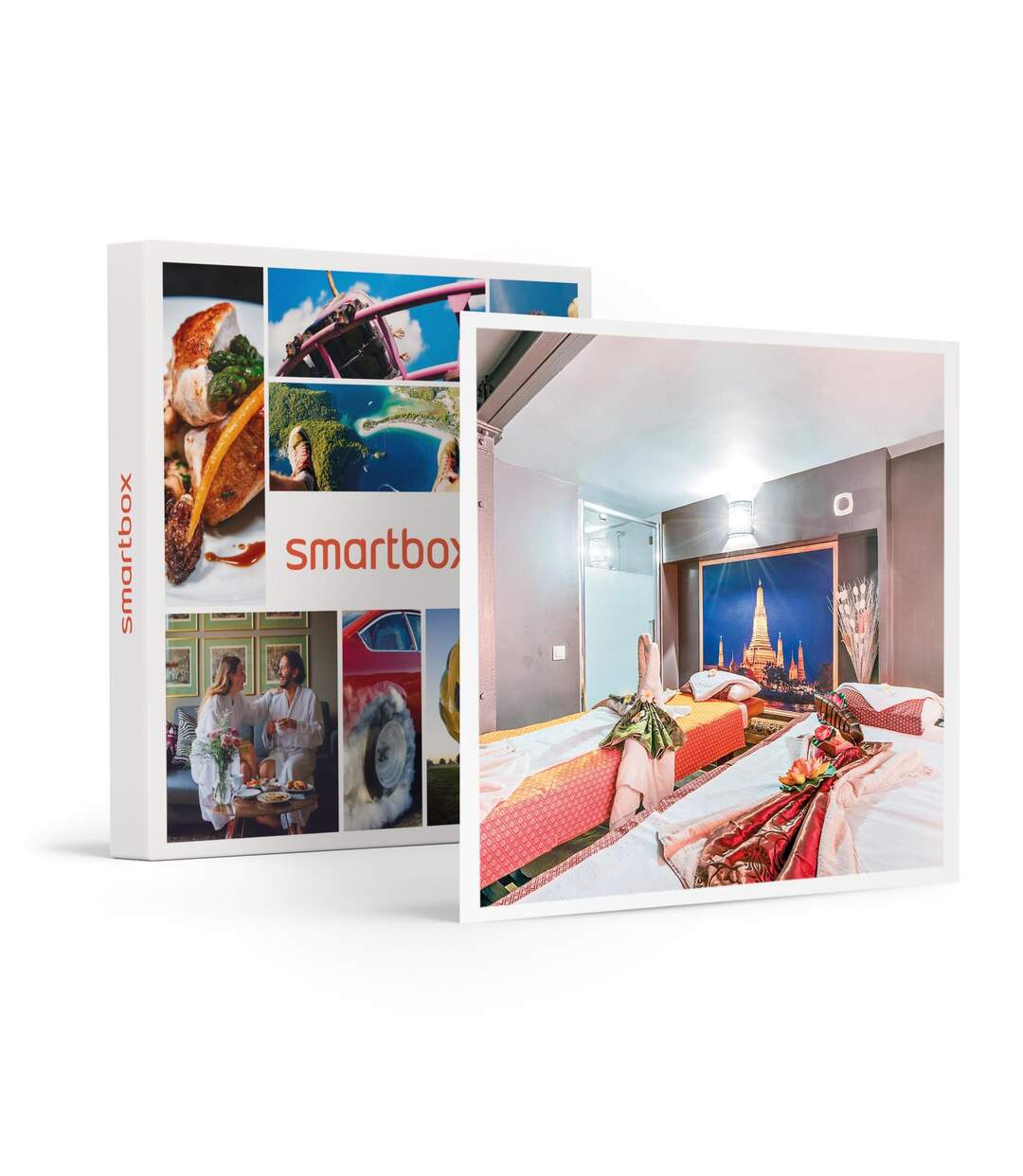Parenthèse relaxante de 2h30 en duo avec massage d'1h, gommage, sauna et hammam - SMARTBOX - Coffret Cadeau Bien-être