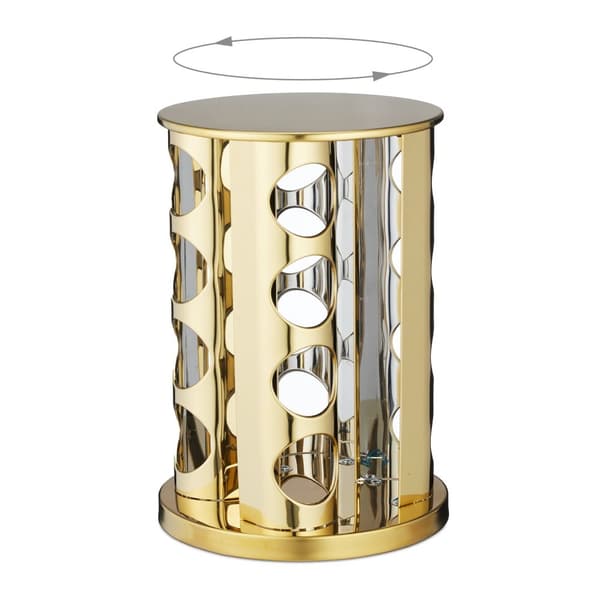 Karusell for gyldne krydder med 16 glass