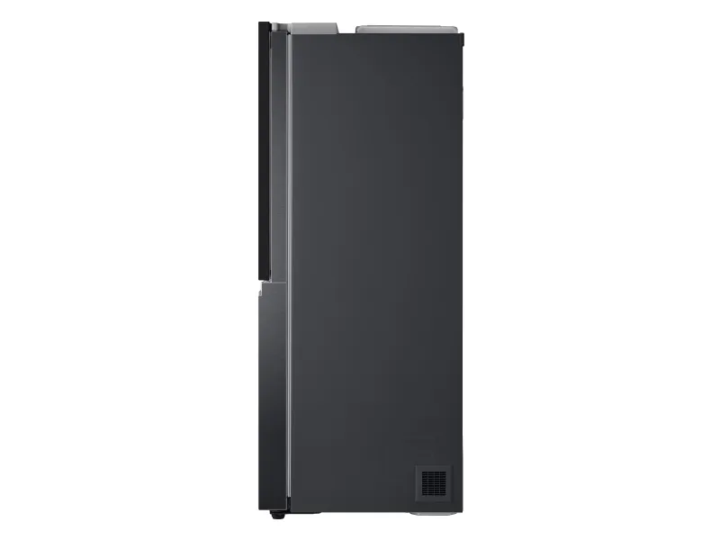 LG GSXV90MCAE - Køleskab/fryser - side ved side med vanddispenser, isdispenser - Wi-Fi - bredde: 91.3 cm - dybde: 73.5 cm - højde: 179 cm - 635 liter - Klasse E - kulsort