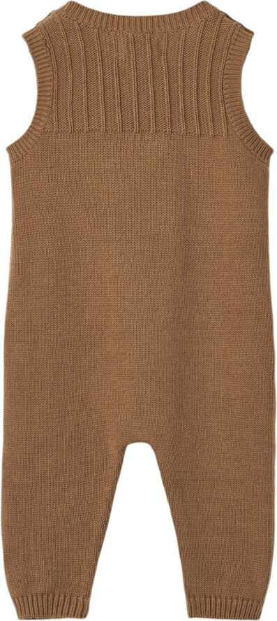 Wheat Strik Buksedragt Vigge Caramel