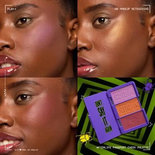 x Beetlejuice Afterlife Passport Cheek Palette