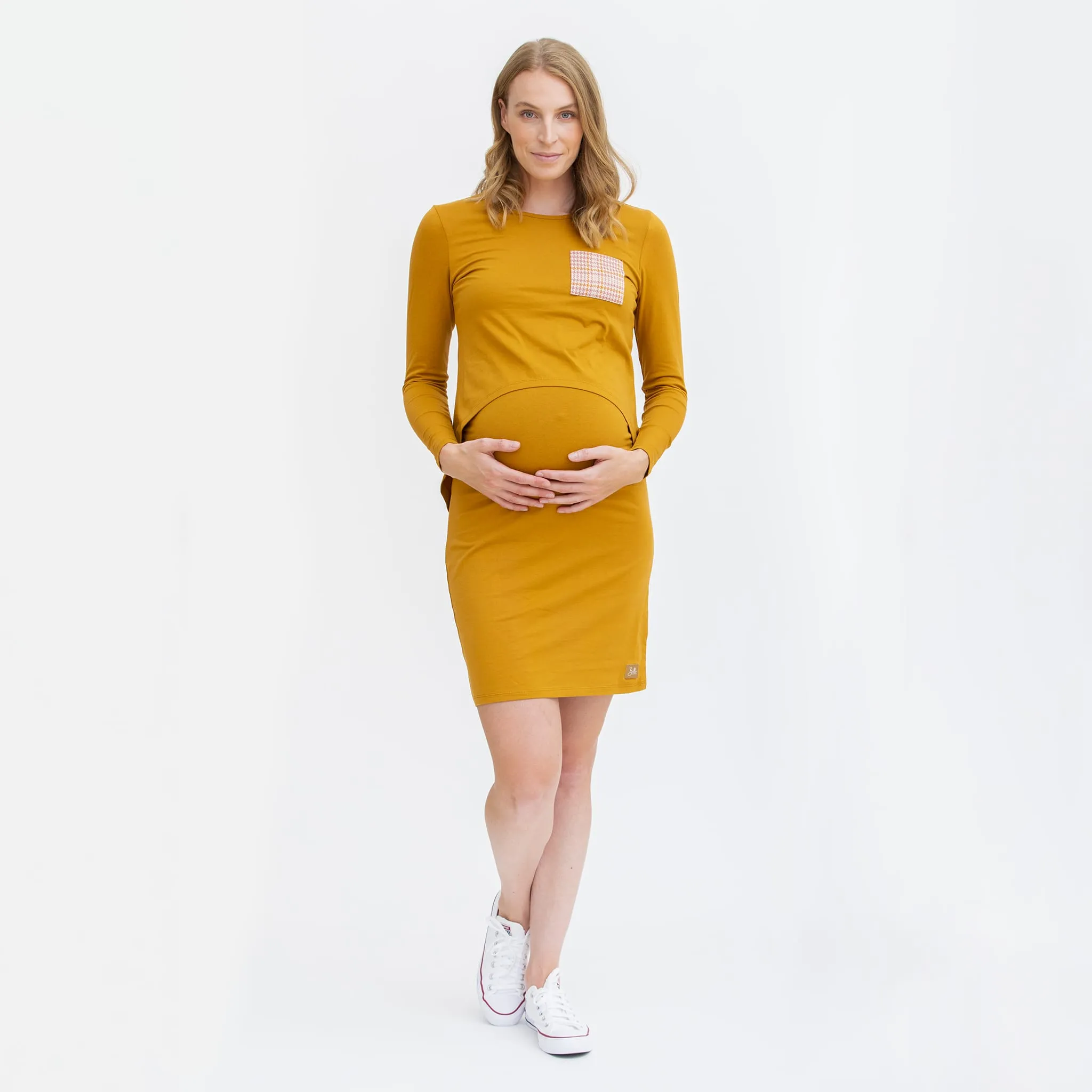 Bella Maternité Robe avec  Poche Maternité
