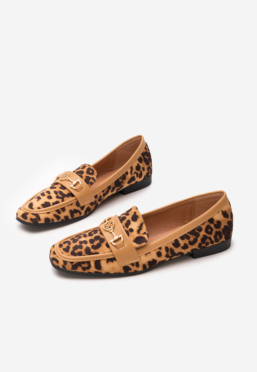 Mocassins femme leopard Carroll