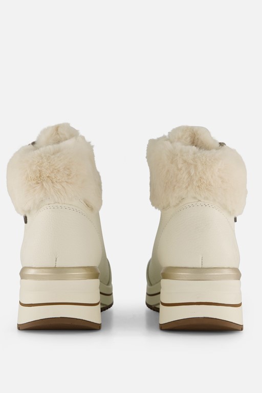 Remonte Veterboots beige Synthetisch
