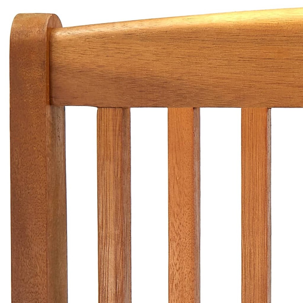Chaises pliables d'extérieur 4 pcs bois d'acacia solide