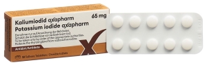 Axapharm Kaliumiodid Tabletten 65 mg, 10 Stück