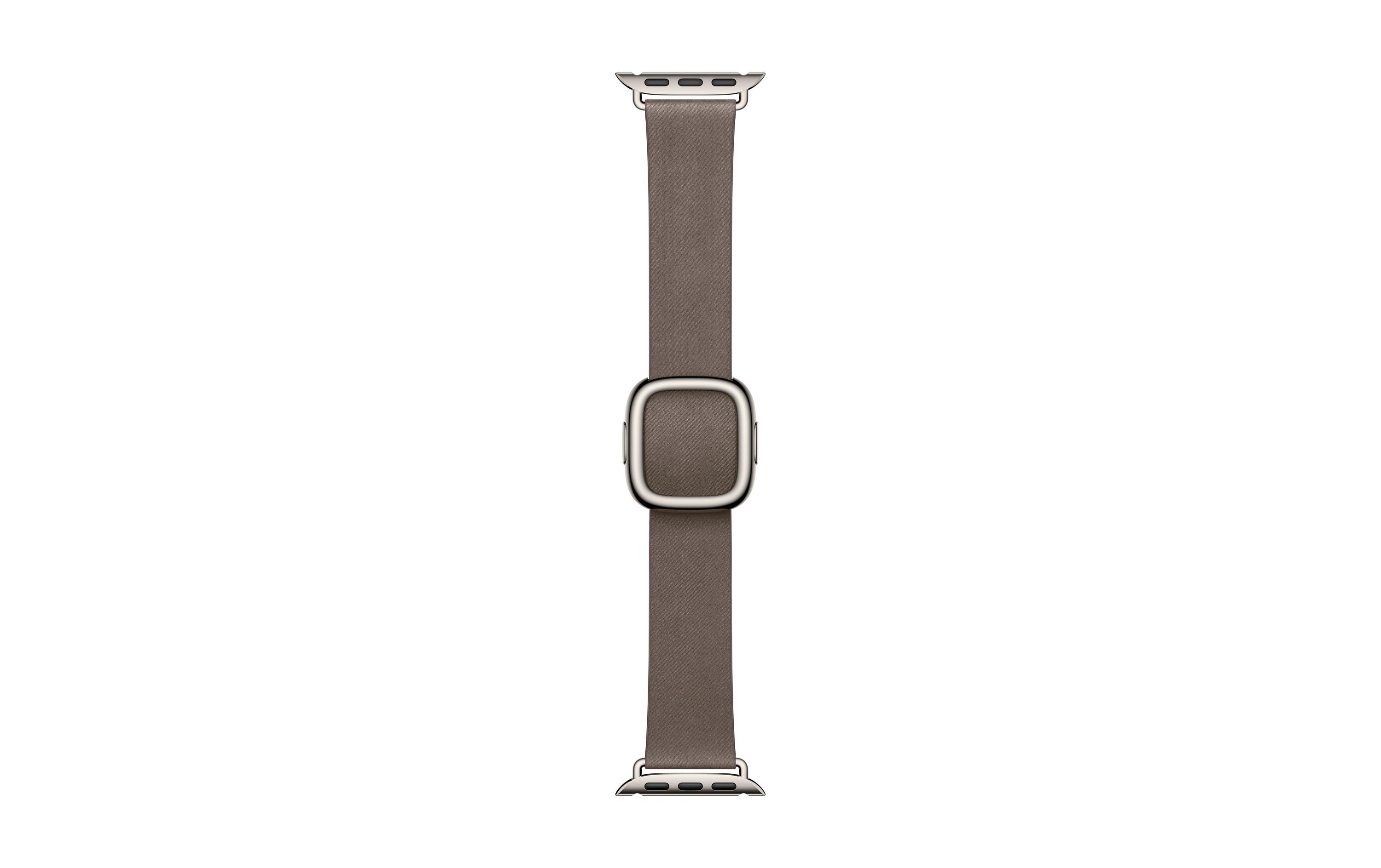 Modern Buckle 42 mm Taupe S<br>Armband zu Apple Watch 41 mm