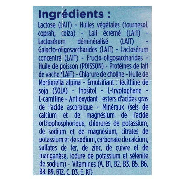 Gallia Calisma Relais Lait 2ème Âge 830g