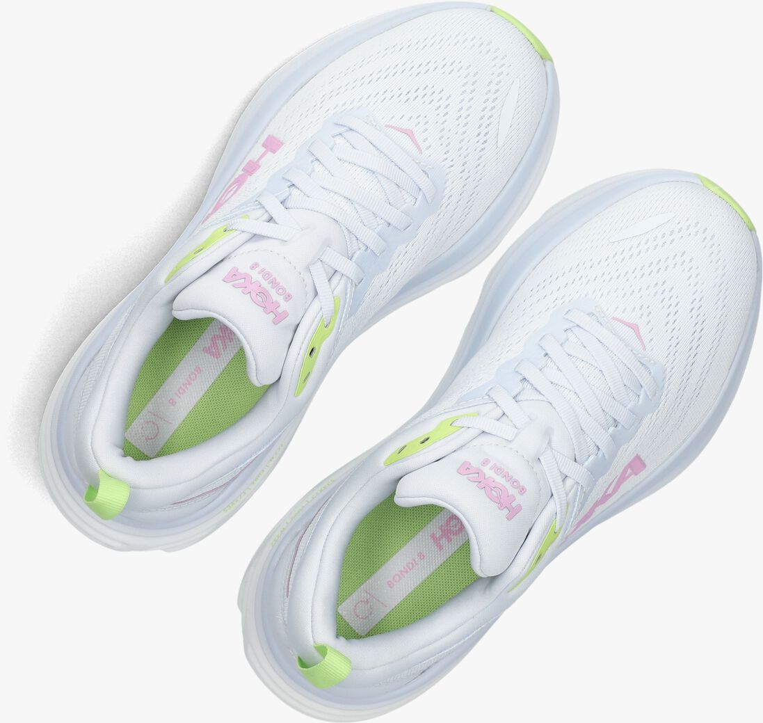witte hoka lage sneakers bondi 8
