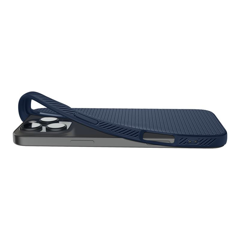 iPhone 16 Pro Liquid Air Case Gummi Hülle (ACS08118) - Navy (Blau)