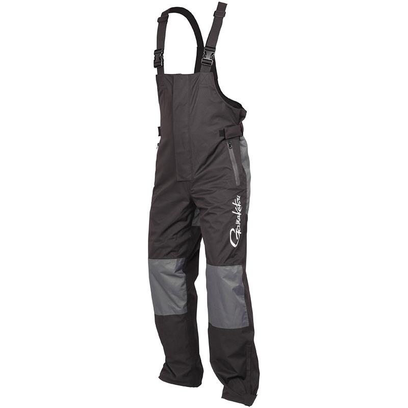Salopette Homme Gamakatsu G-Softshell Bib & Brace - Noir/Gris