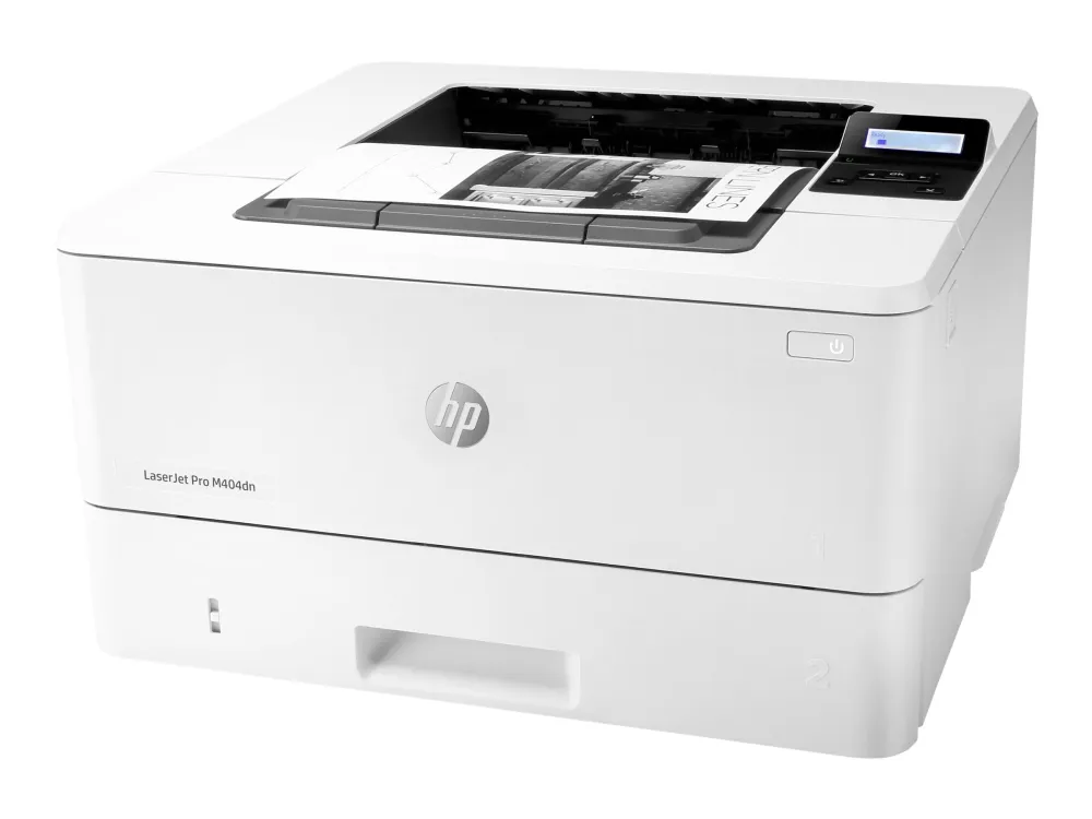 HP LaserJet Pro M404dn - Printer - S/H - Duplex - laser - A4/Legal - 4800 x 600 dpi - op til 38 spm - kapacitet: 350 ark - USB 2.0, Gigabit LAN, USB vært