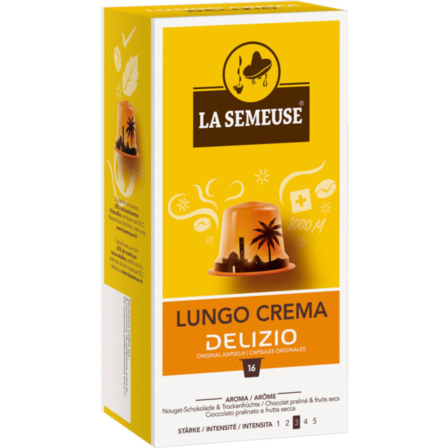 La Semeuse Lungo Crema 16Caps