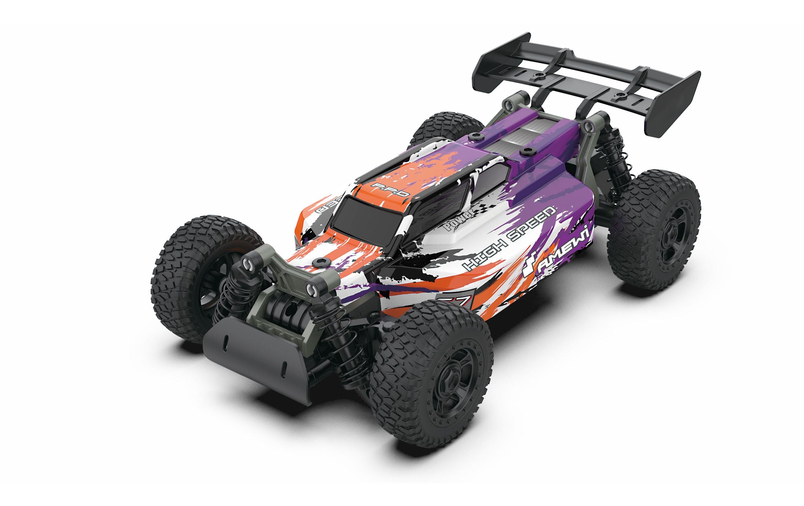 Buggy CoolRC DIY Race 2WD Bausatz, 1:18Kleiner RC Buggy zum selber zusammenbauen