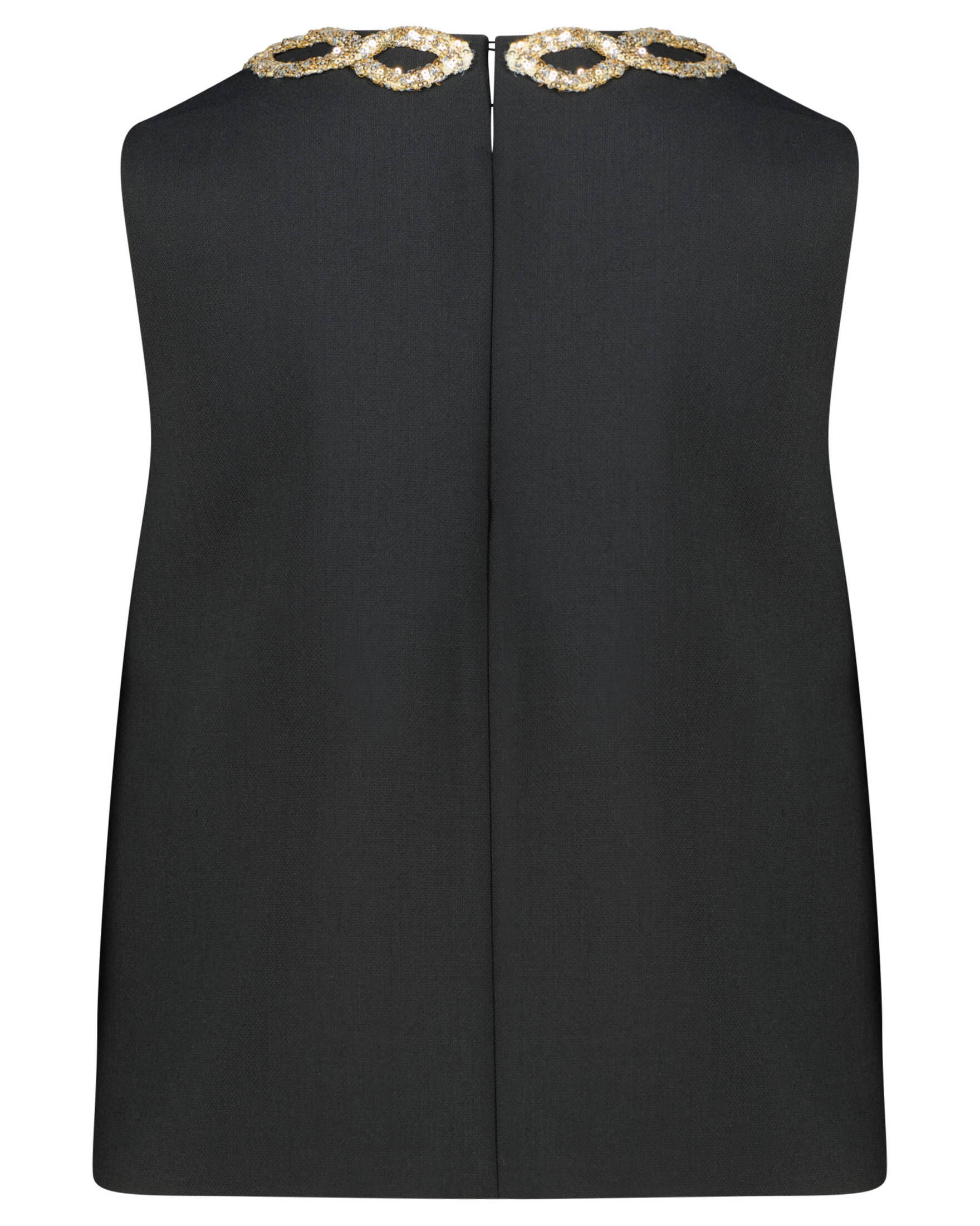 Dorothee Schumacher| Damen Top STRIKING COOLNESS mit Schurwolle und Pailletten