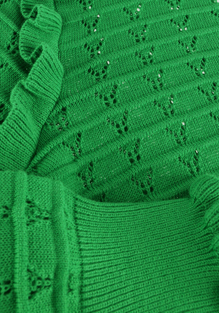 OBJECT groene object trui objjasmin l/s knit pulloverd