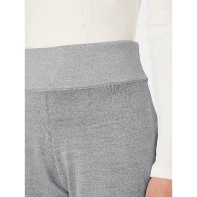 Damen-Strickhose, Hellgrau