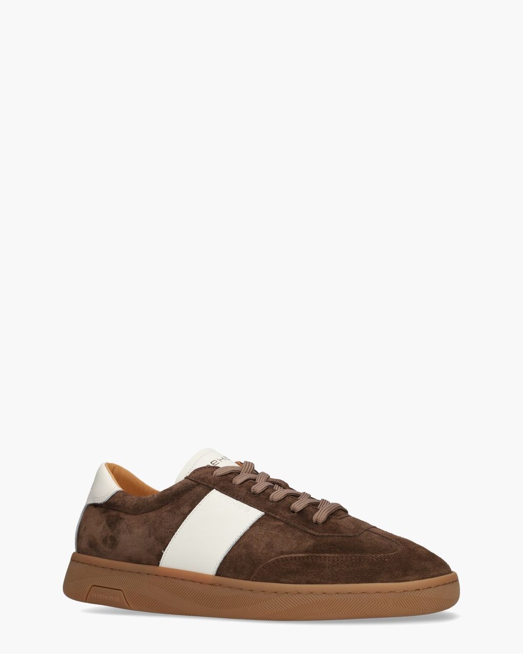 Rehab Zack Donkerbruin/Wit Herensneakers