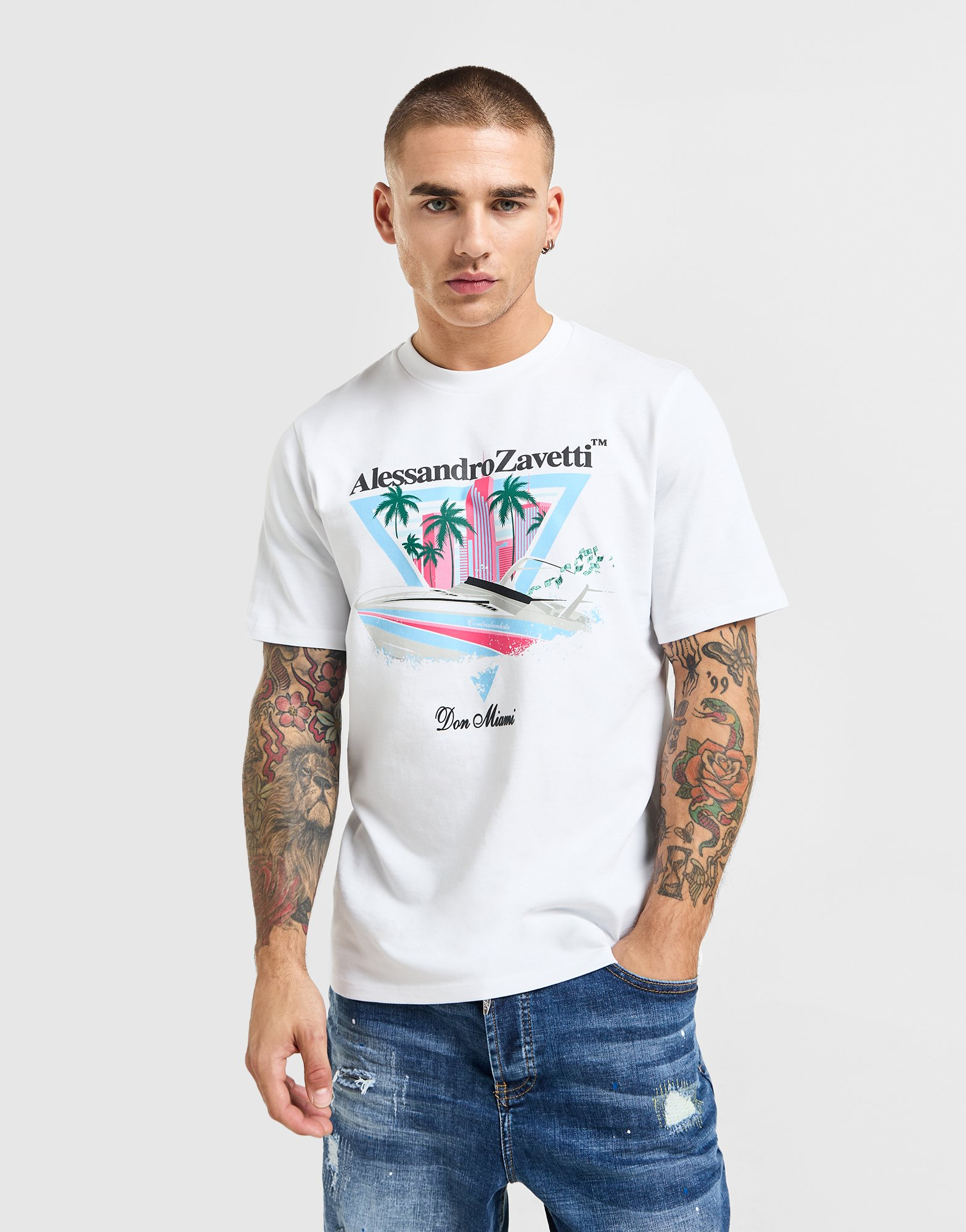 Alessandro Zavetti T-shirt Vice Homme
