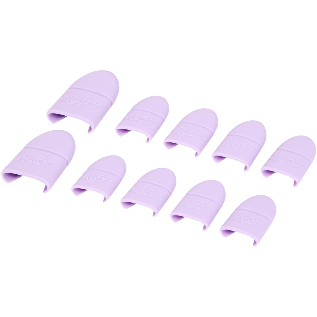 LilyRose gellak remover afkweekkapjes 10-delig