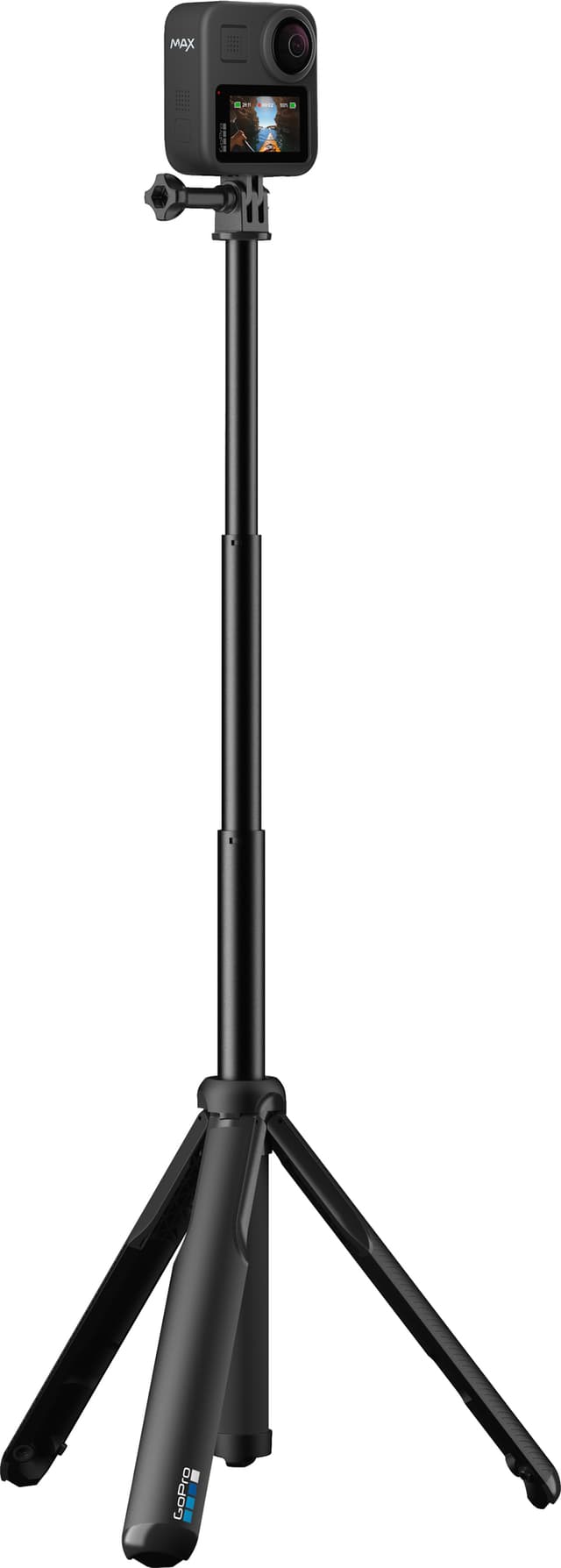 GoPro Max greb + tripod-stativ
