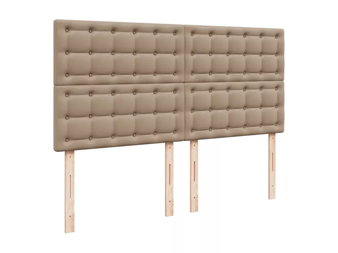Sommier tapissier avec matelas Cappuccino 200x200 cm