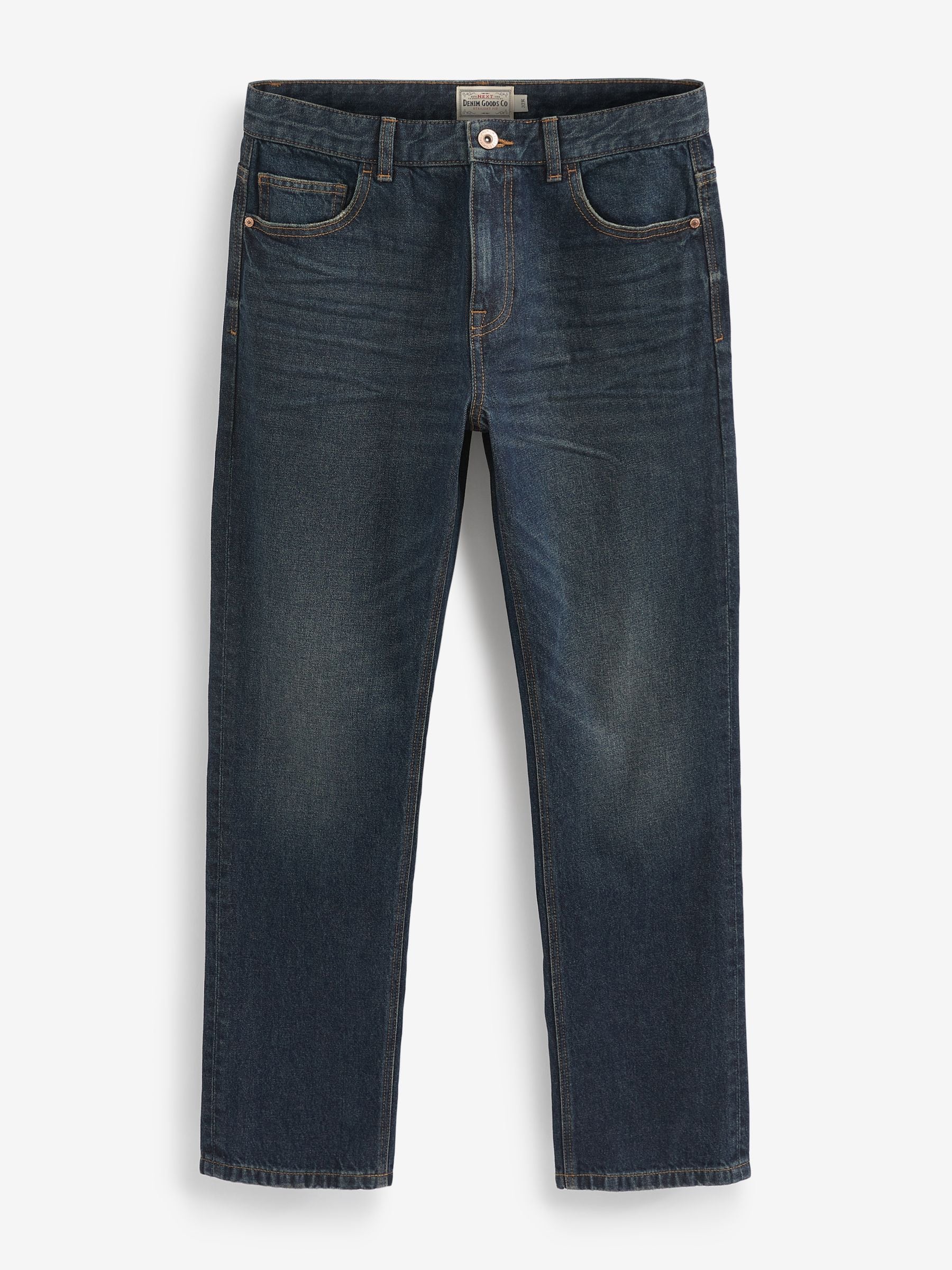 Blauwe tint - 100% katoenen authentic jeans