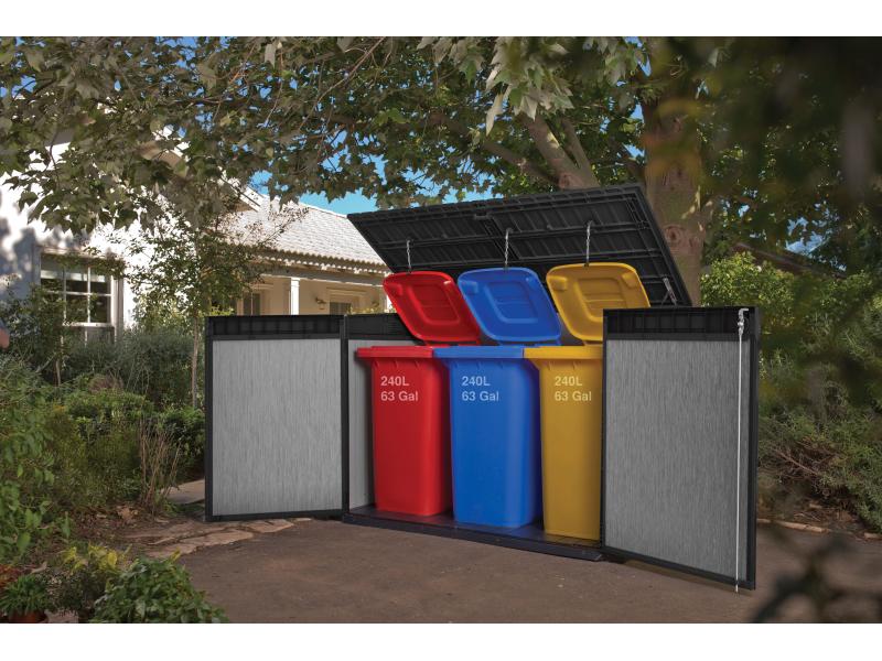 Keter Gartenschrank Grande Store Anthrazit/Grau Grosse Aufbewahrungsbox