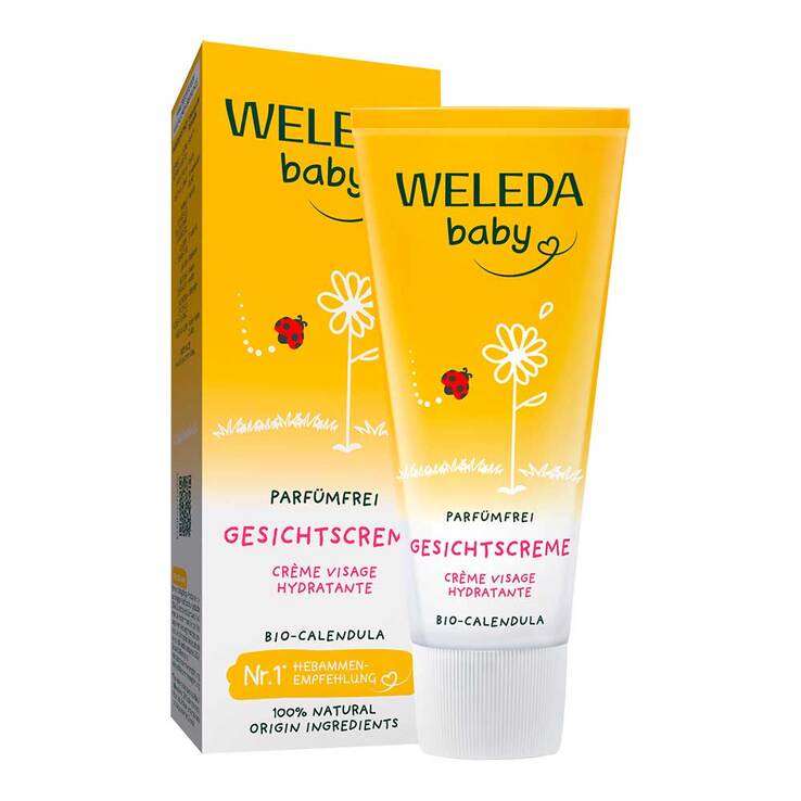 Weleda Calendula Gesichtscreme parfümfrei, 50 ml